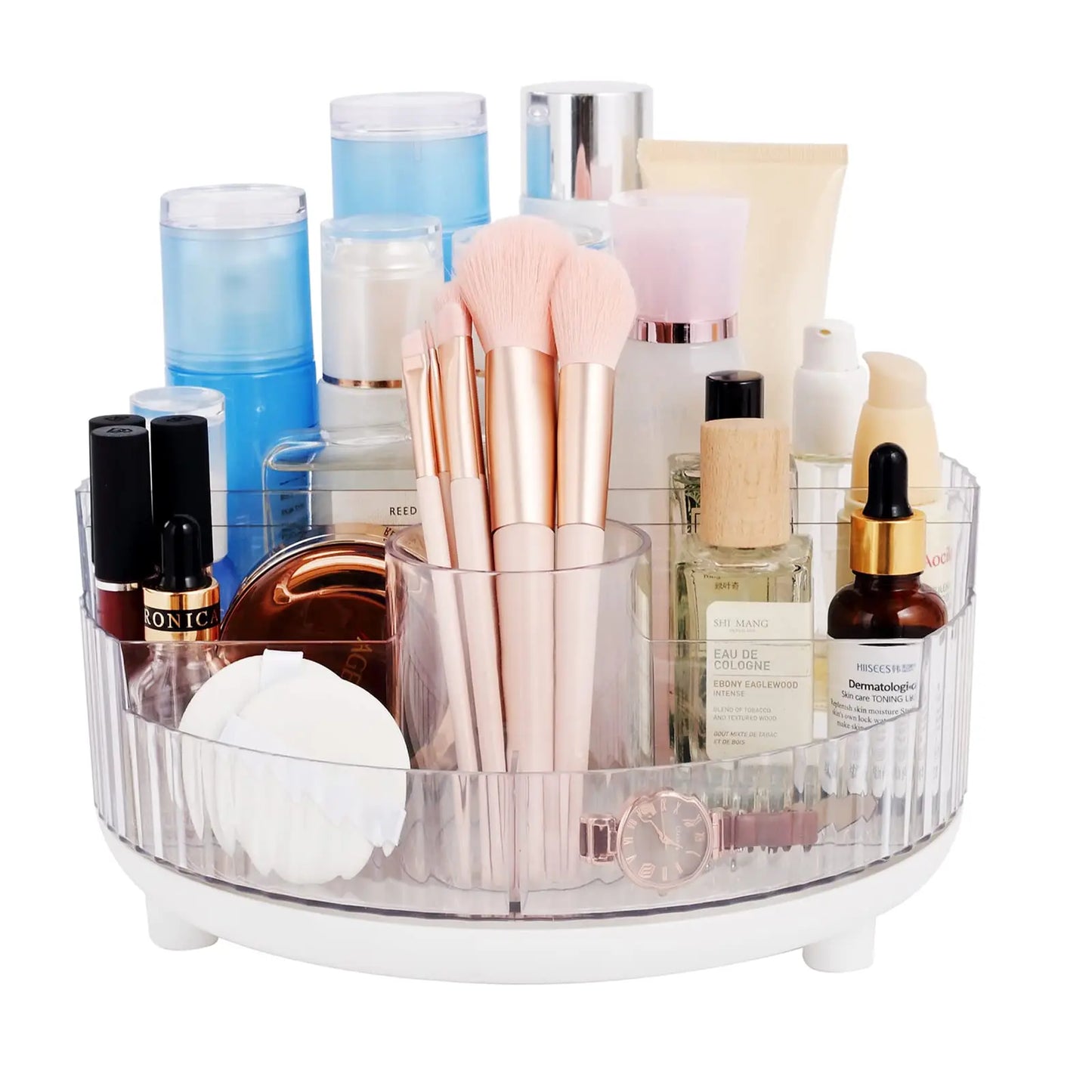 360° Rotating Makeup Organizer