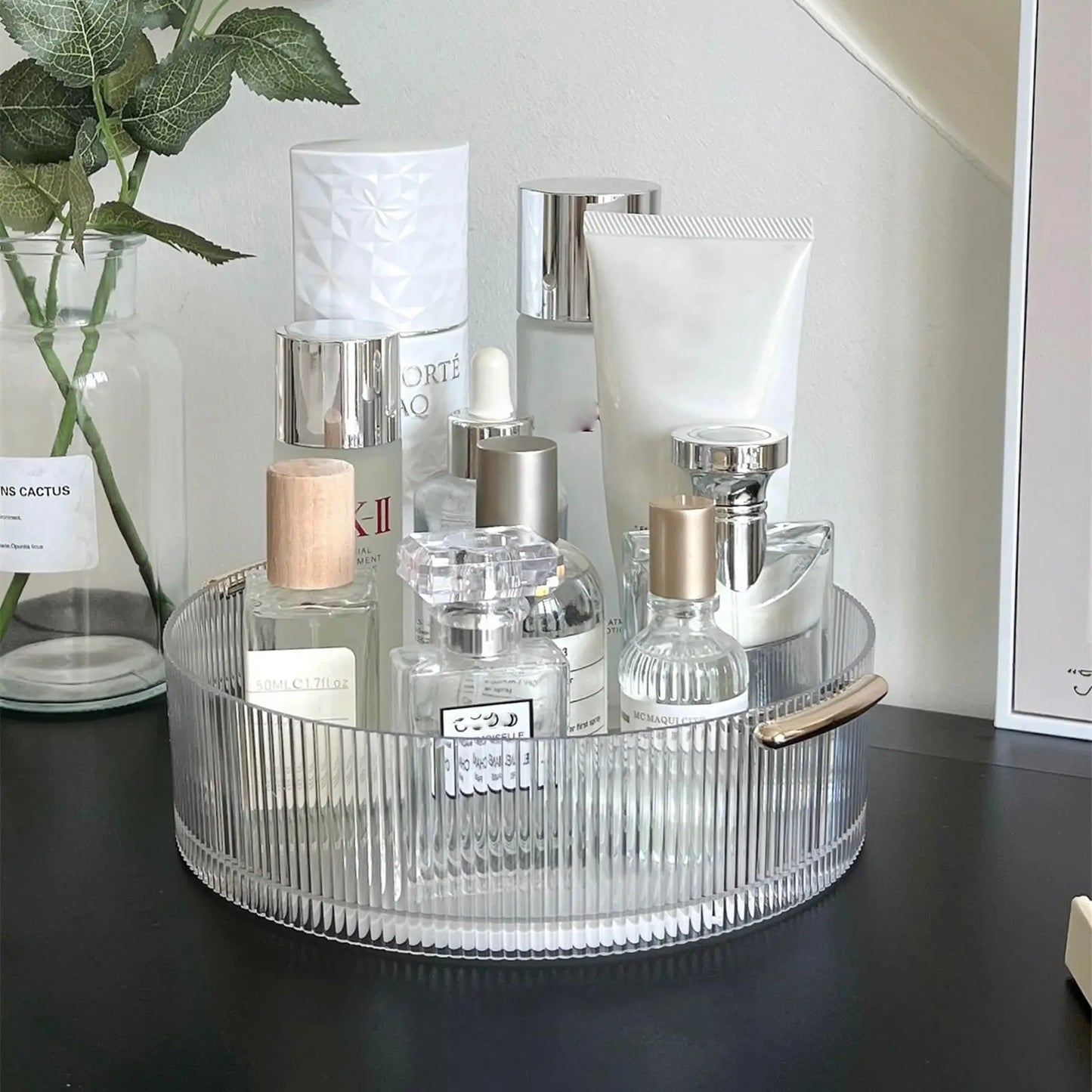 360° Rotating Makeup Organizer