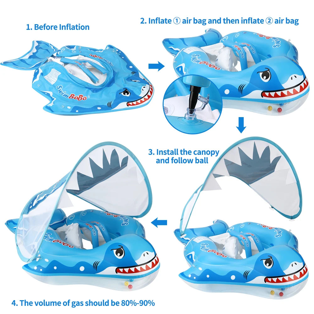 New Baby Swimming Float Ring Inflatable