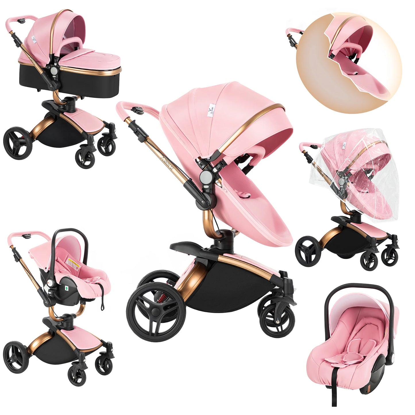 Newborn Stroller Baby Carriage High Quality