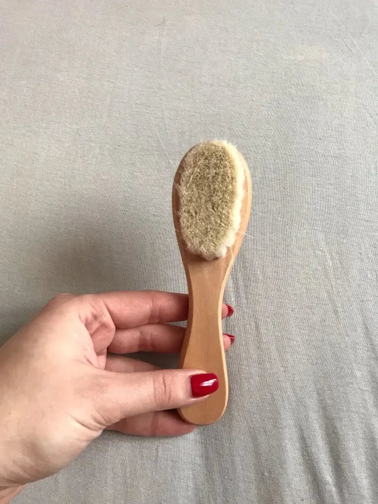 Baby Wooden Brush Comb  Head Massager