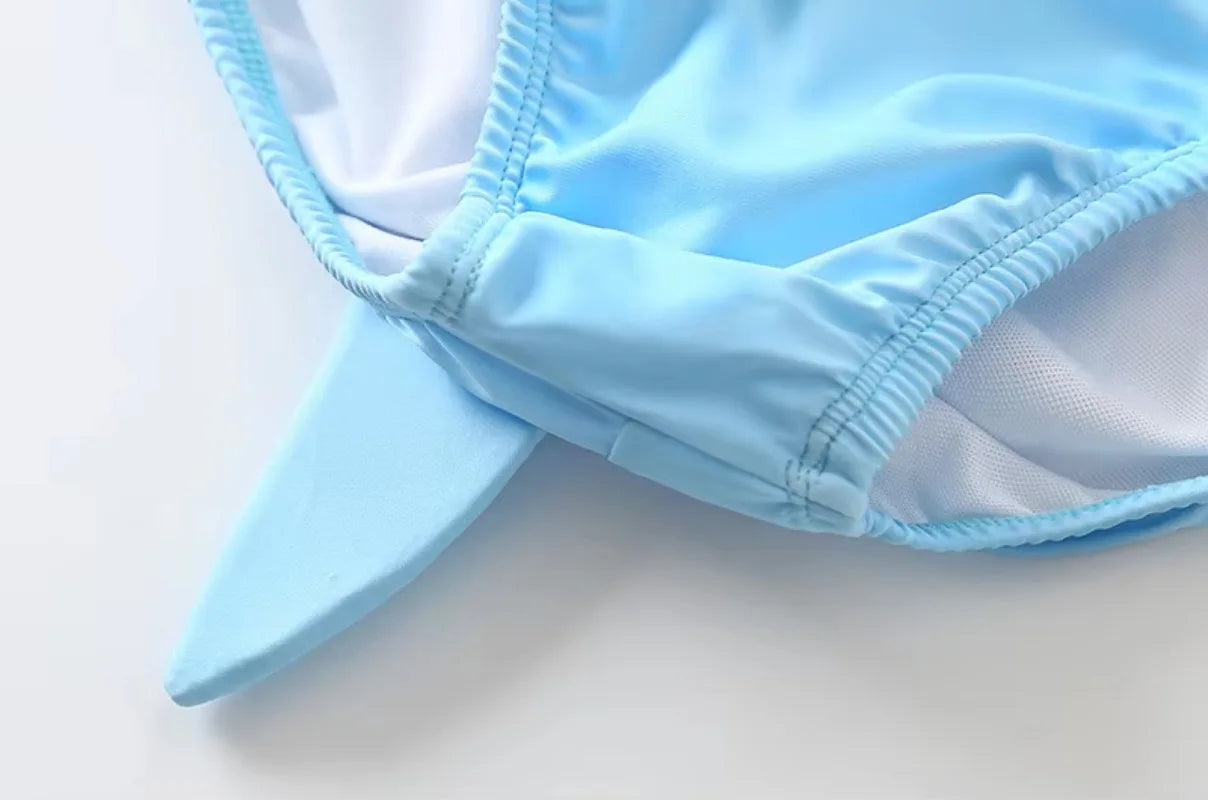 New Children's Swimsuits Adorable Shark-themed One-piece Swimsuits