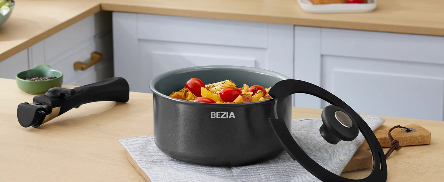 Induction Cookware with Healthy Ceramic Coating