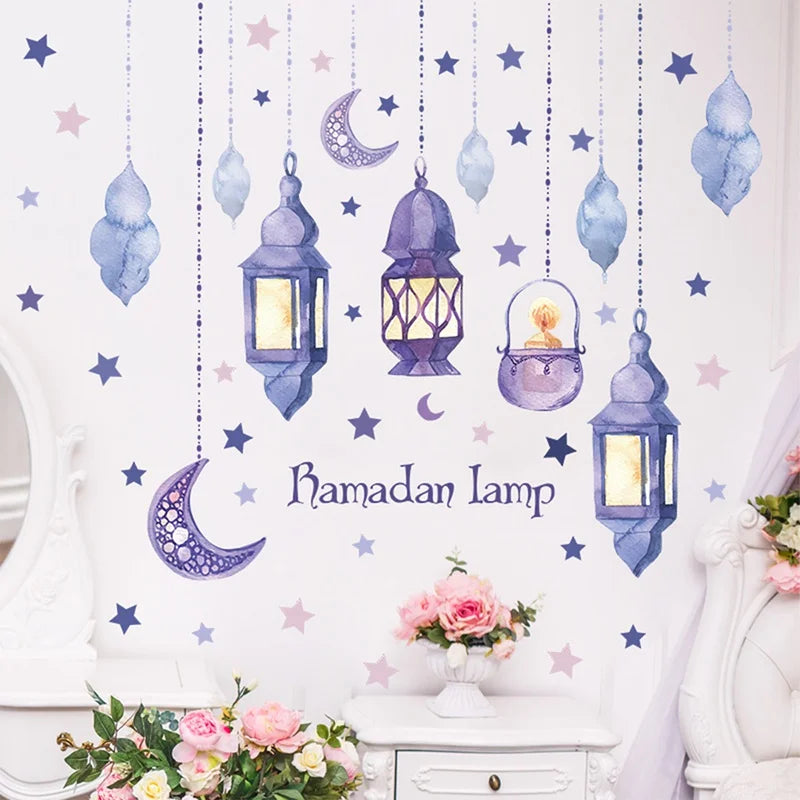 Window Stickers Ramadan Decoration