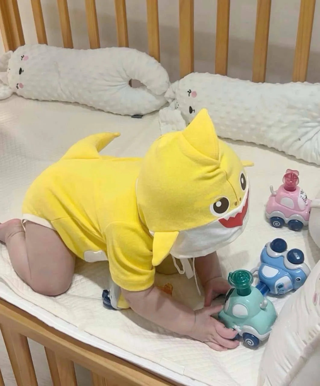 Adorable Shark-shaped Bodysuits.