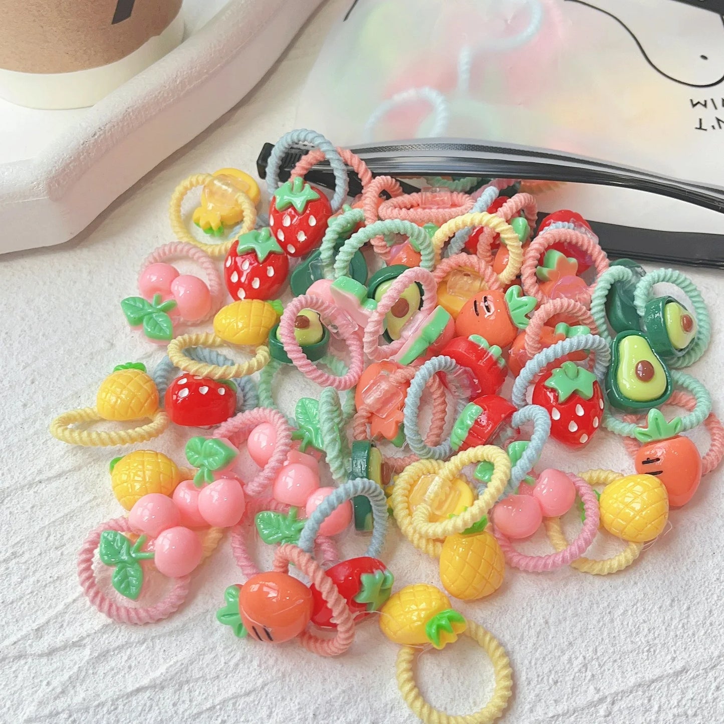 10Pcs Cartoon Hairbands Set for Girl