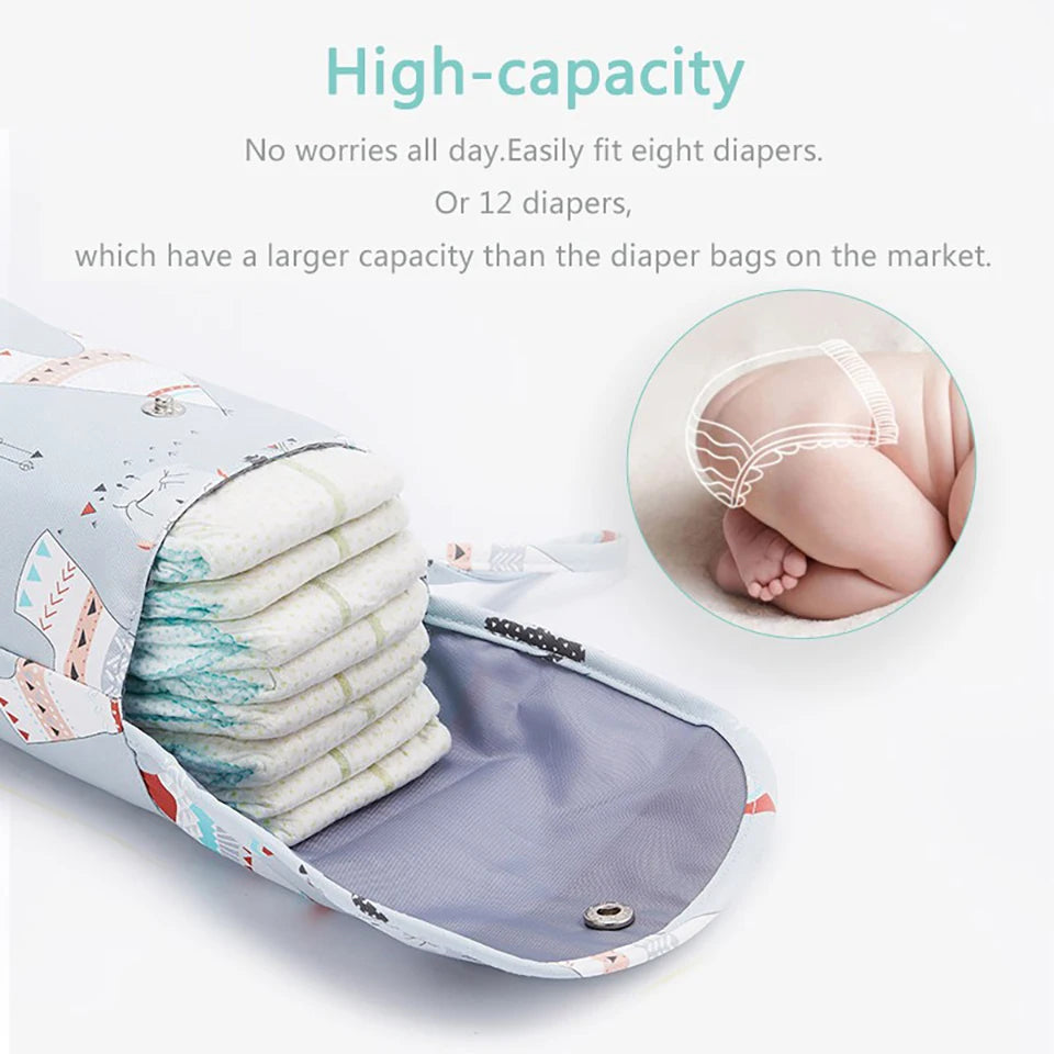 Baby Diaper Bag Organizer Reusable Waterproof