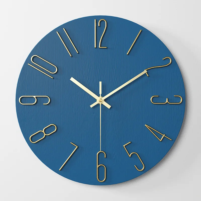 3D Digital Clocks Living Room Wall Clock