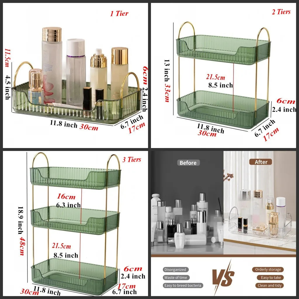 Organizer Countertop Vanity Trays