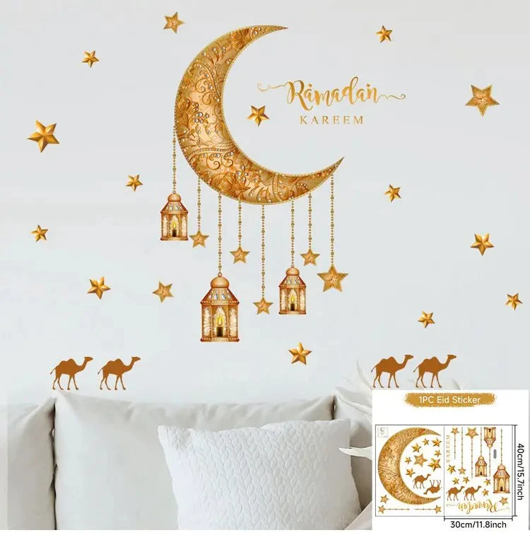 Window Stickers Ramadan Decoration