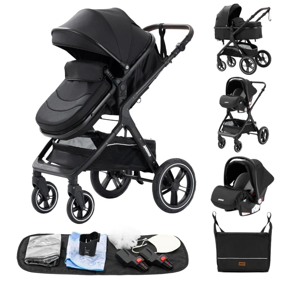 Newest Luxury Baby Stroller 3in1