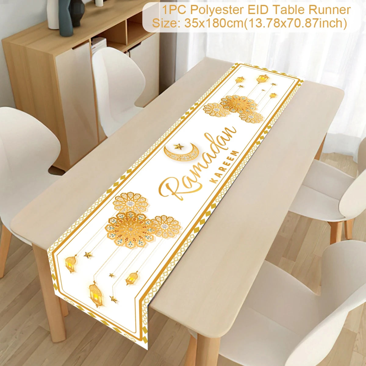 Ramadan Decoration 2025 Table Runner