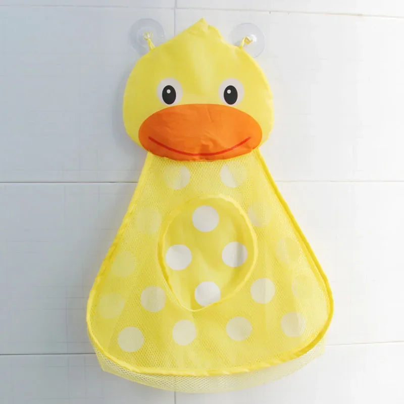 Baby Shower Bath Toys Storage Mesh with Strong Suction Cups