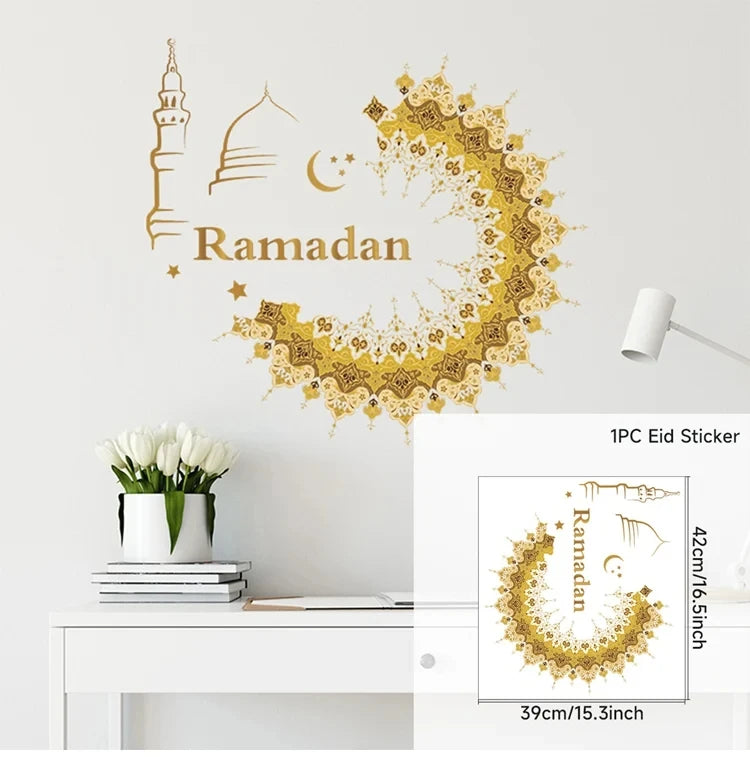 Window Stickers Ramadan Decoration