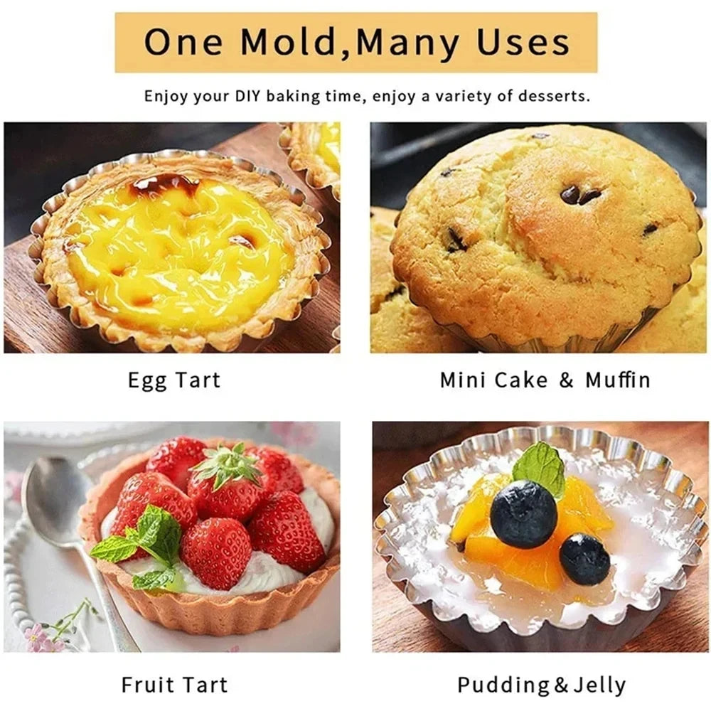 Egg Tart Mold Good Thermal Conductivity