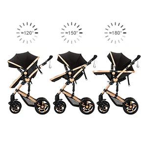 Baby Carriage 3 IN 1 Portable Travel Pram