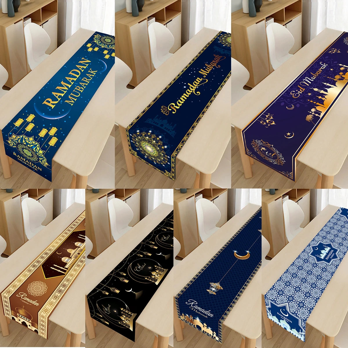 Ramadan Decoration 2025 Table Runner