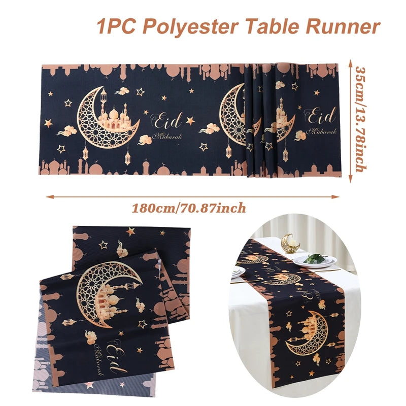 Ramadan Decoration 2025 Table Runner