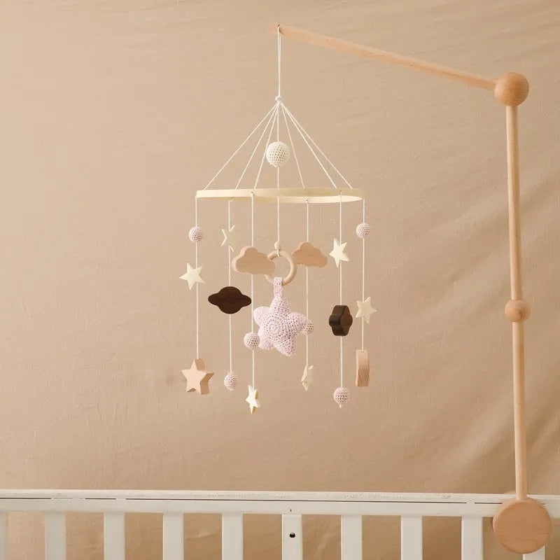 Baby Crib Mobile Bed Bell Rattle