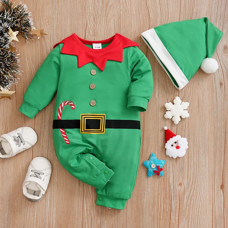 Newborn Boys And Girls Cute Bodysuit