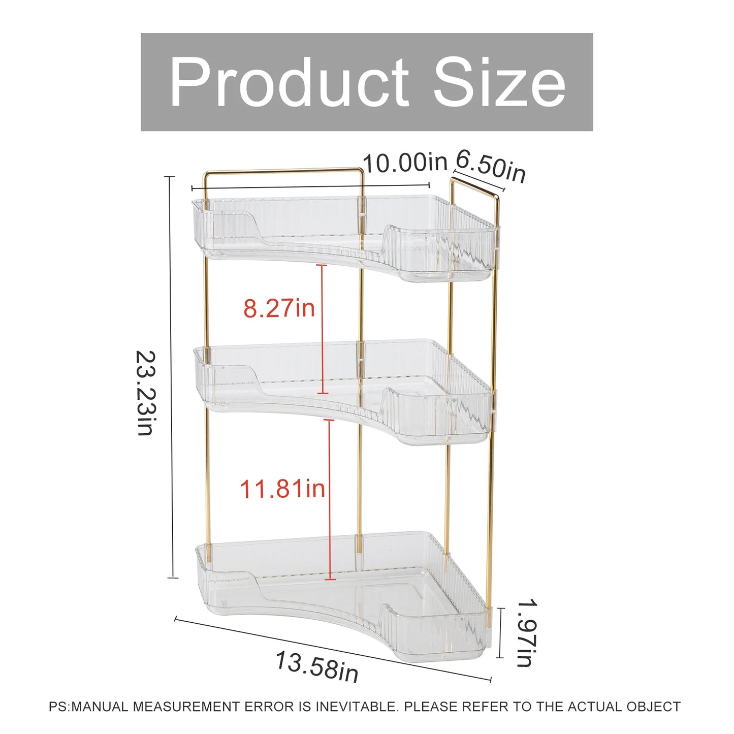 Makeup Storage Shelf Multi-function