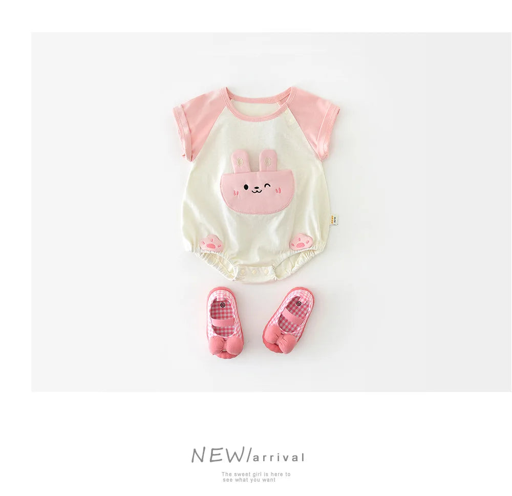 Newborn Summer Outfit Bodysuits.