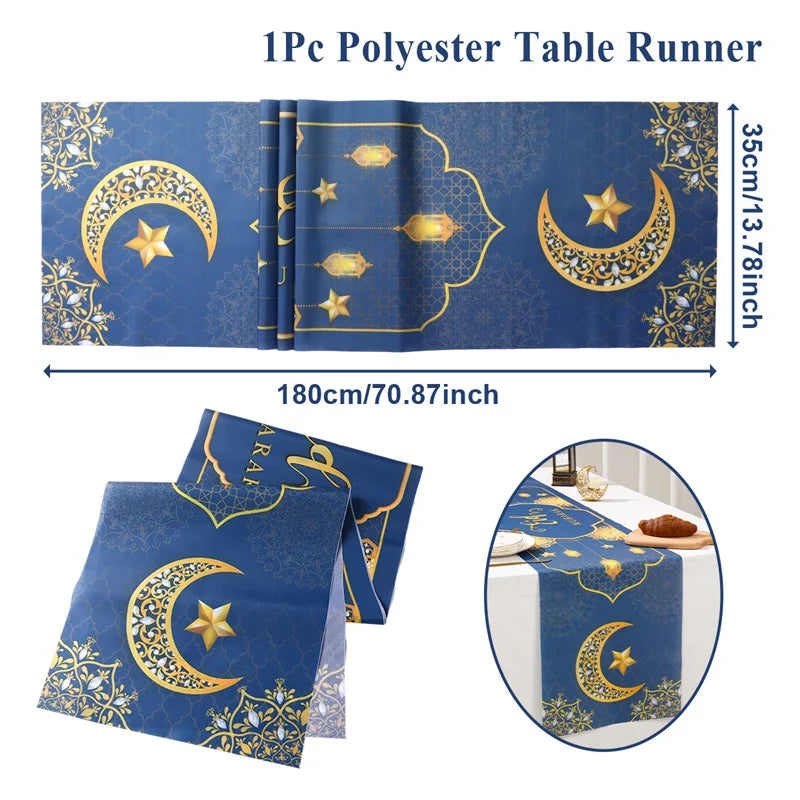 Ramadan Decoration 2025 Table Runner