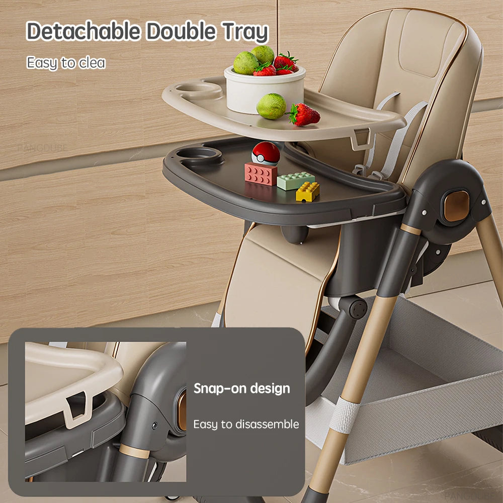 Baby High Chair Feeding Seat Reclining