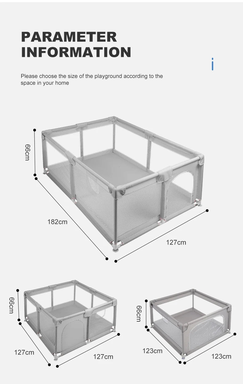 Baby Park Guardrail Fence Playground Safety