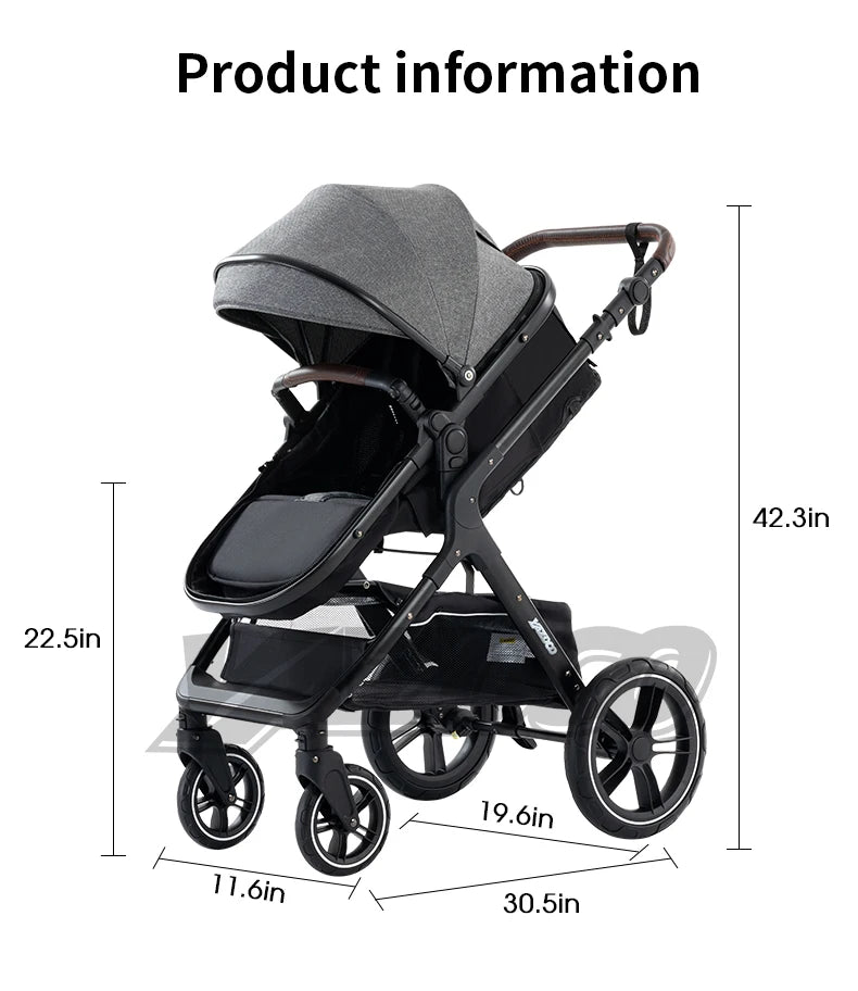 Newest Baby Stroller 3 in 1