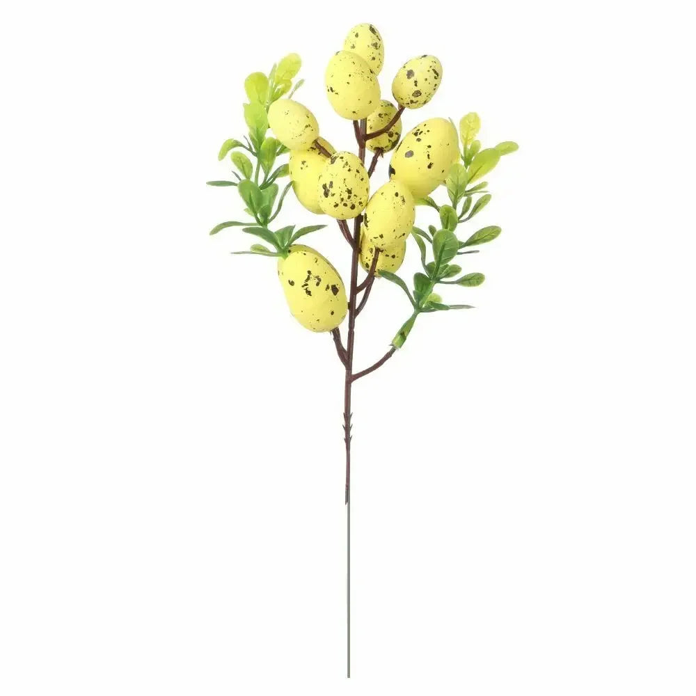 Easter Egg Tree Branch Fake Plant Happy Easter Decor