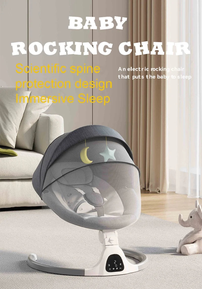 Rocking baby bed Electric cradle for newborn baby