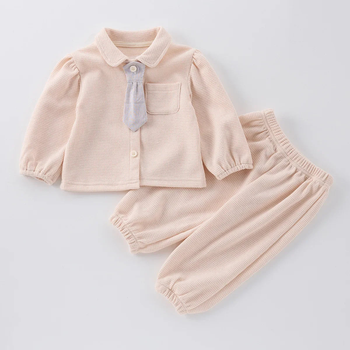 Spring Two-piece Set for Baby Boys and Girls Stylish and Trendy