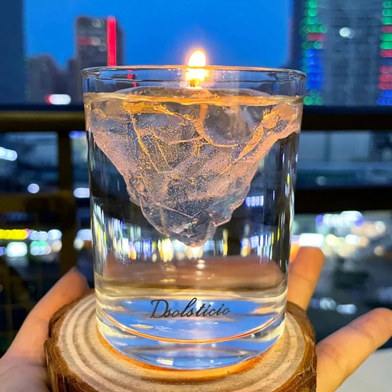 Healing Home Decorations Transparent Jelly Candles