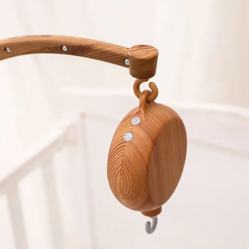 Wooden Baby Rattle Mobile 0-12Month