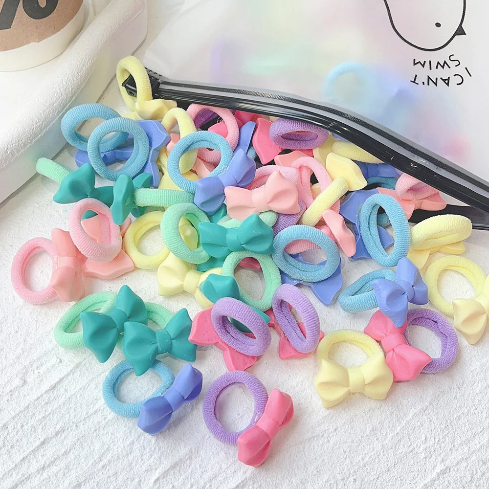 10Pcs Cartoon Hairbands Set for Girl