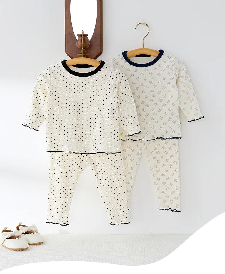 New-style Two-piece Sets of Cotton Undershirts and Leggings for Baby