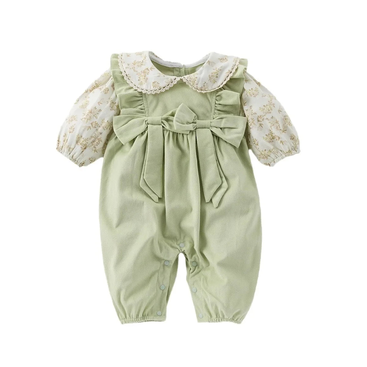 Spring Baby Girl Long-sleeved Romper