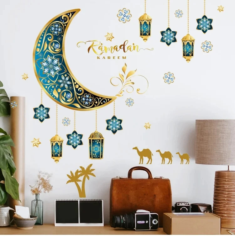 Window Stickers Ramadan Decoration