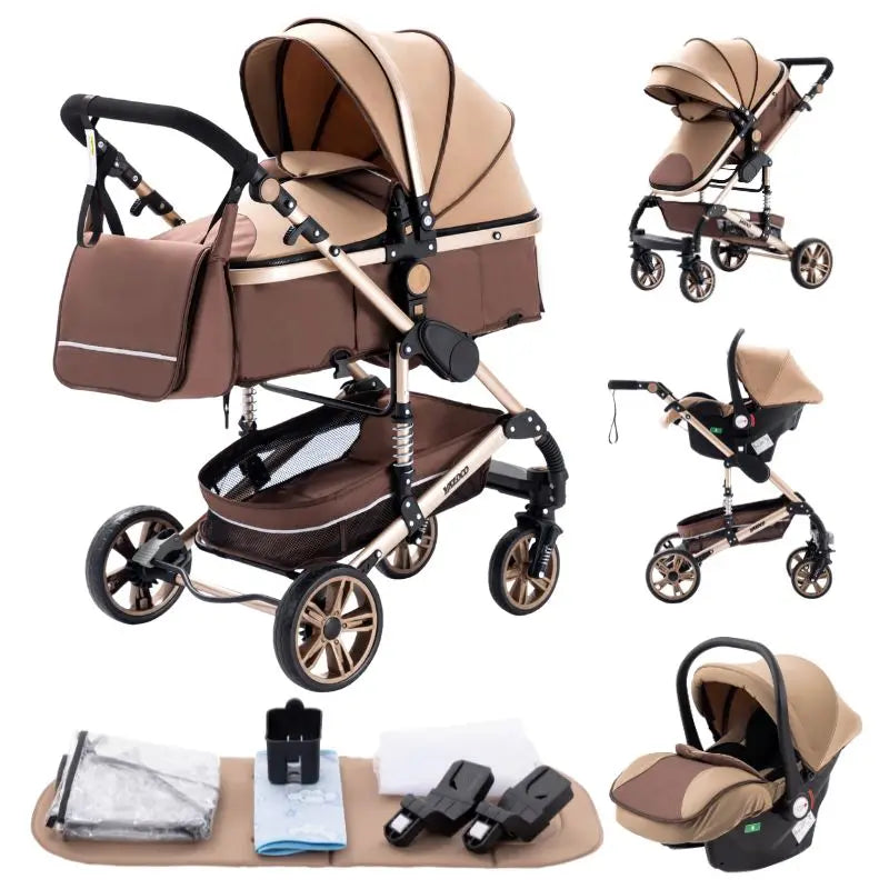 Newest Baby Stroller 3 in 1