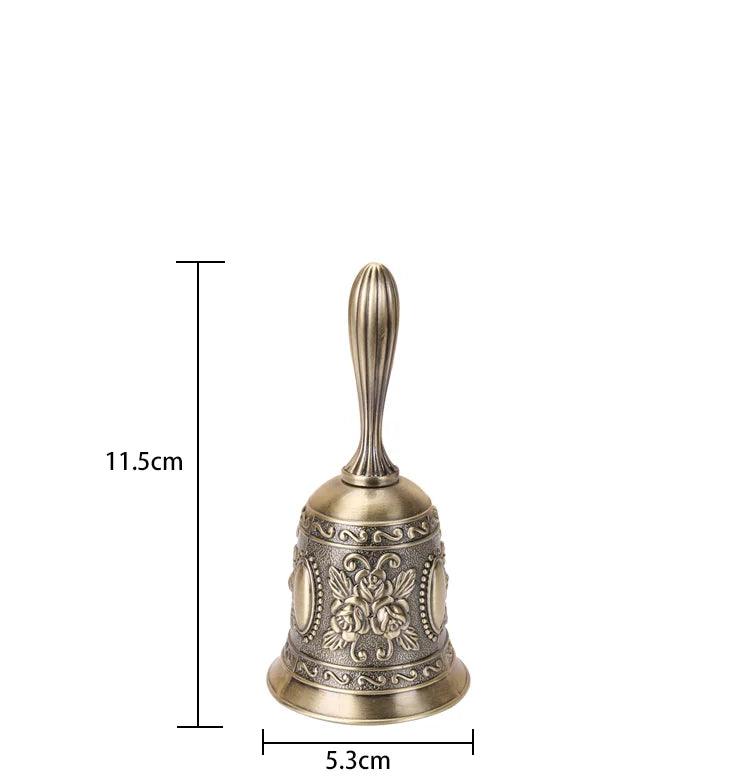 Retro Metalen Tone European Style Hand Bell