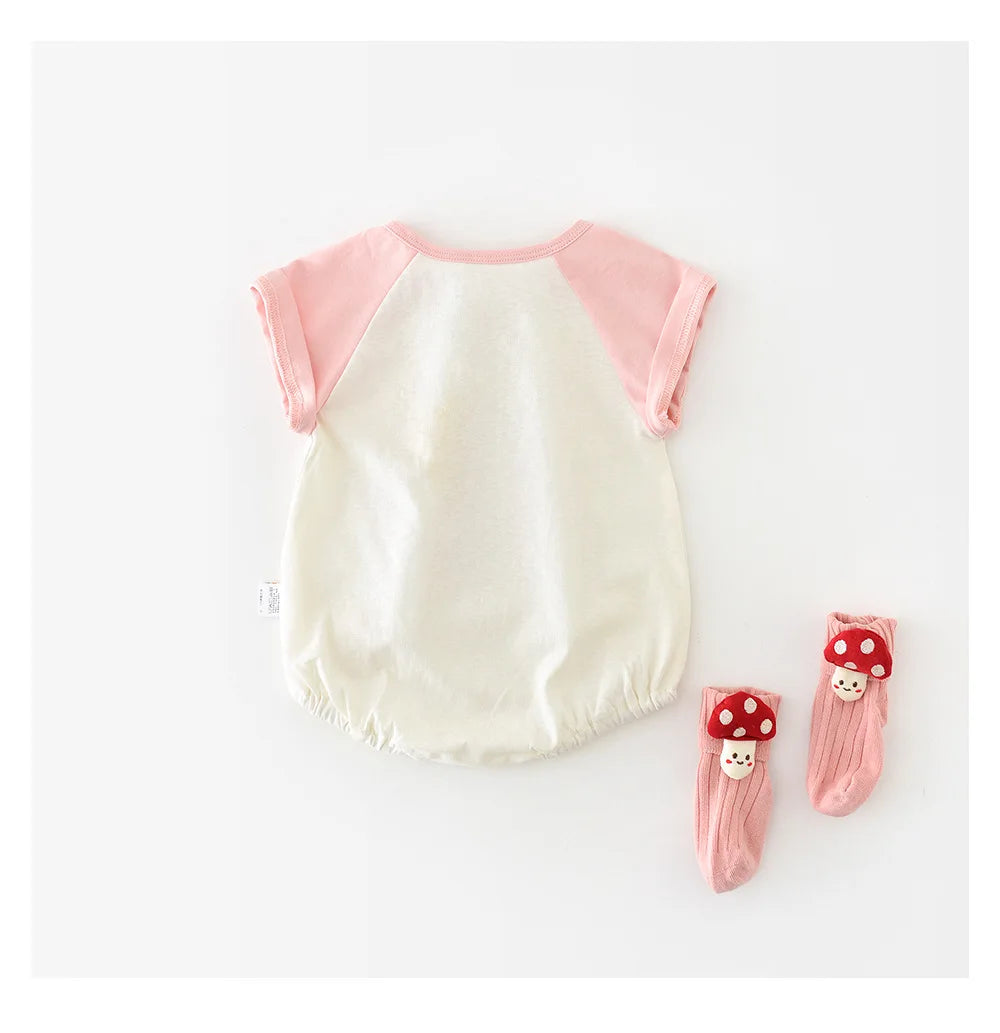 Newborn Summer Outfit Bodysuits.