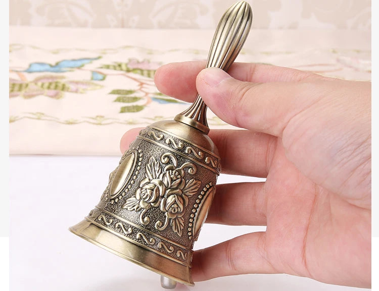 Retro Metalen Tone European Style Hand Bell