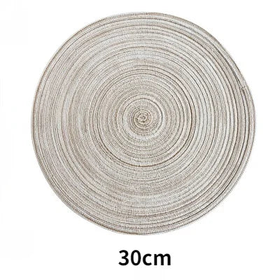 6pcs Round Table Mat