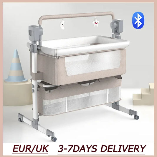 Baby Crib Cradle Newborn Movable