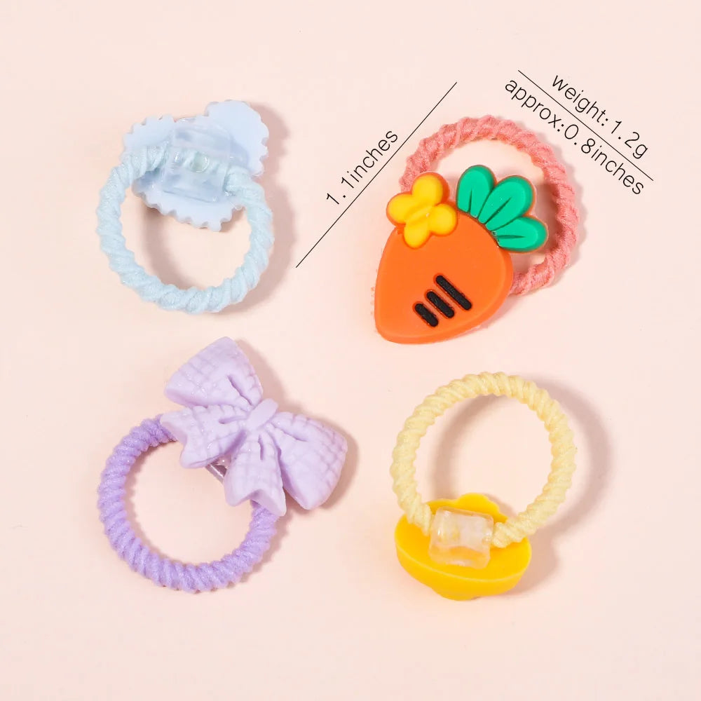 10Pcs Cartoon Hairbands Set for Girl