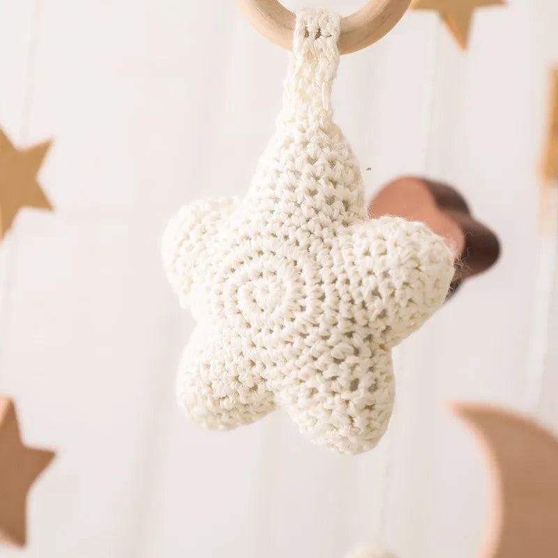 Baby Crib Mobile Bed Bell Rattle