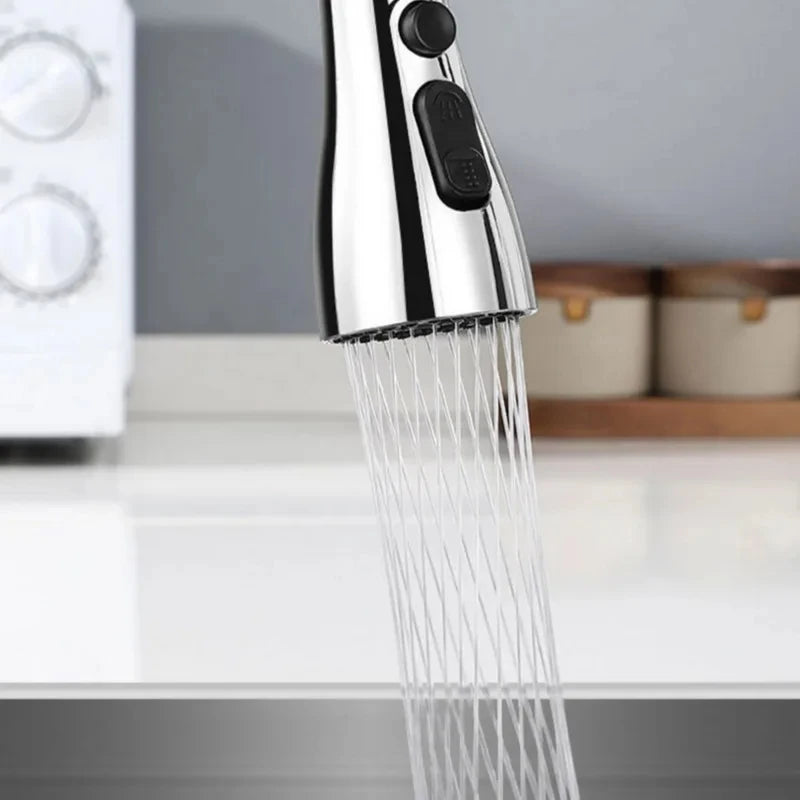 1pc 3 In1 Flexible Kitchen Faucet