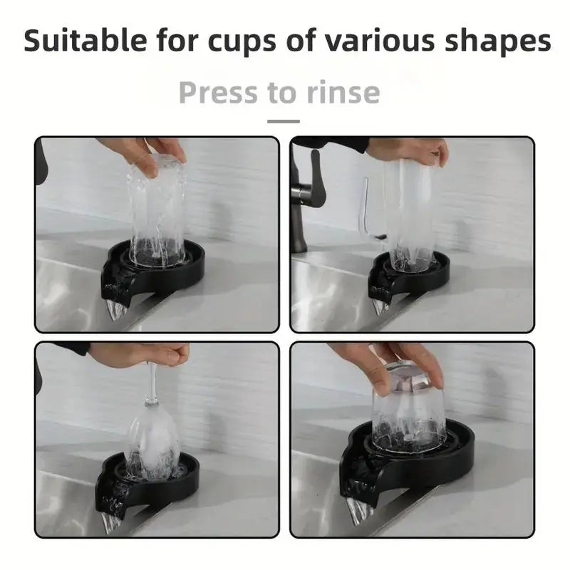 1pc Plastic Automatic Cup Washer High Pressure