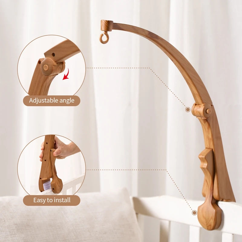 Baby Crib Bed Bell Holder